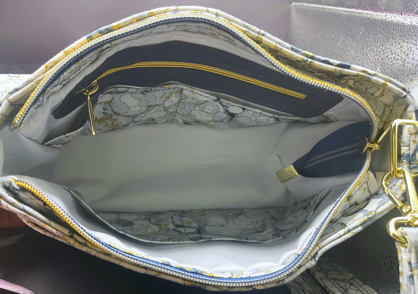 Alanna Crossbody- Ocean Royalty