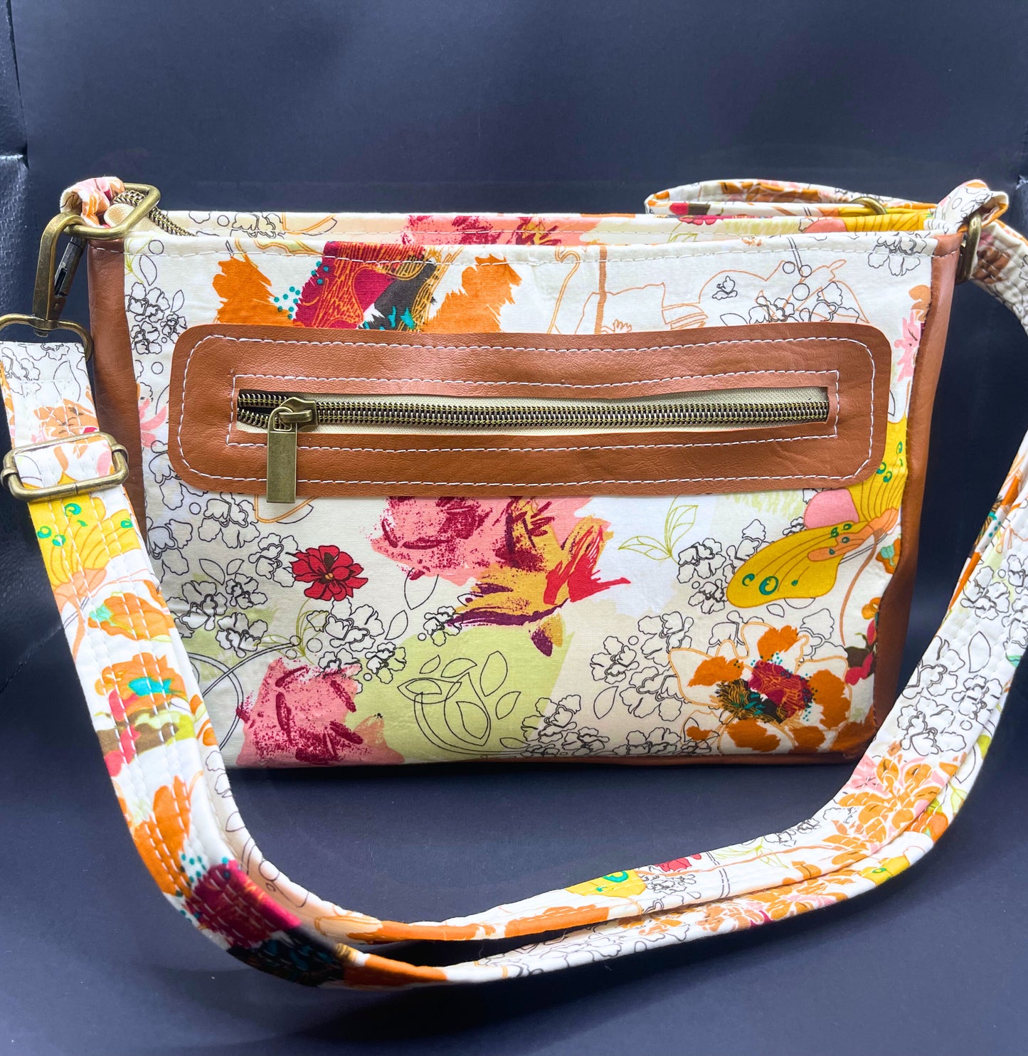 Alanna Crossbody- Farmer's Market Chic