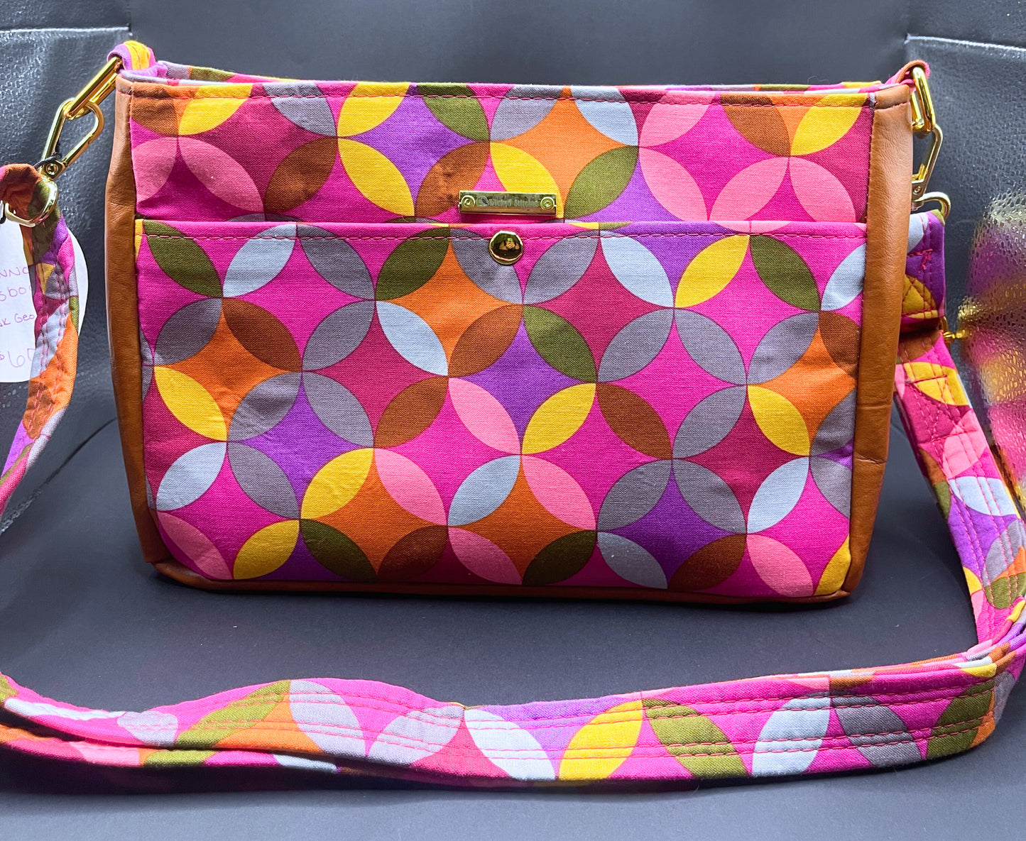 Alanna Crossbody- Abstract is a State of Mind