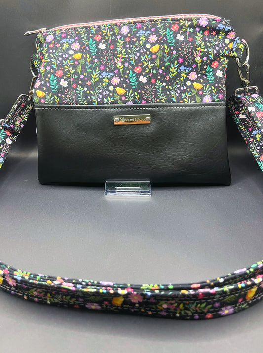 Alyssa Crossbody- Garden Dreams