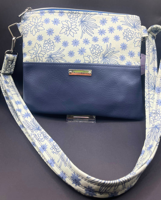 Alyssa Crossbody- The Succulent Blues
