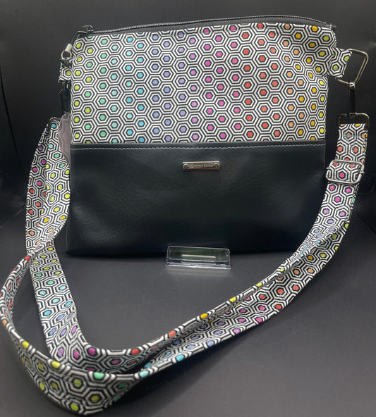Alyssa Crossbody- Follow the Hexa Brick Road