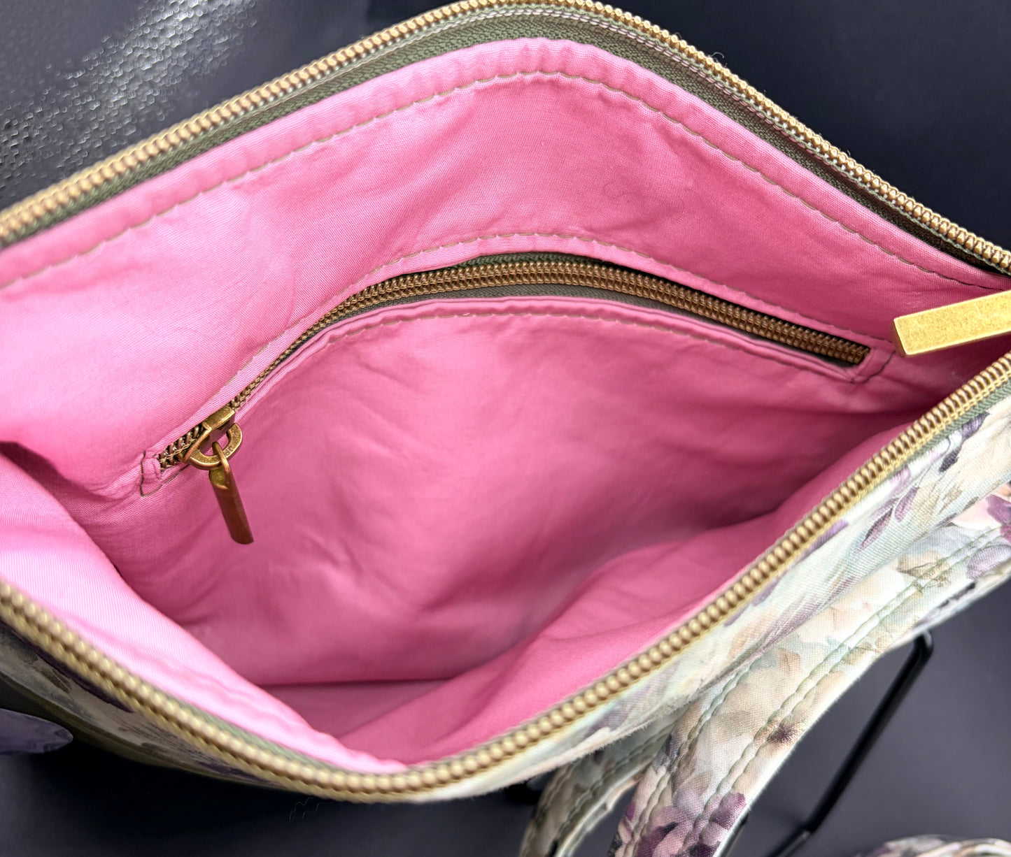 Alyssa Crossbody- Nana's Tablecloth