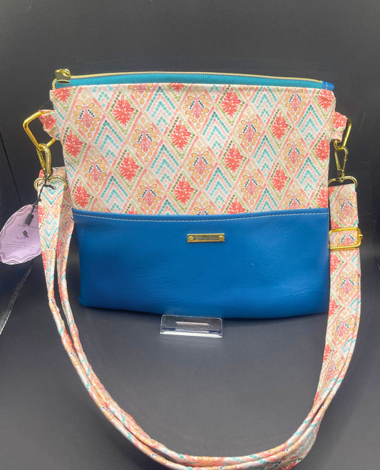 Alyssa Crossbody- Teal Me a Story