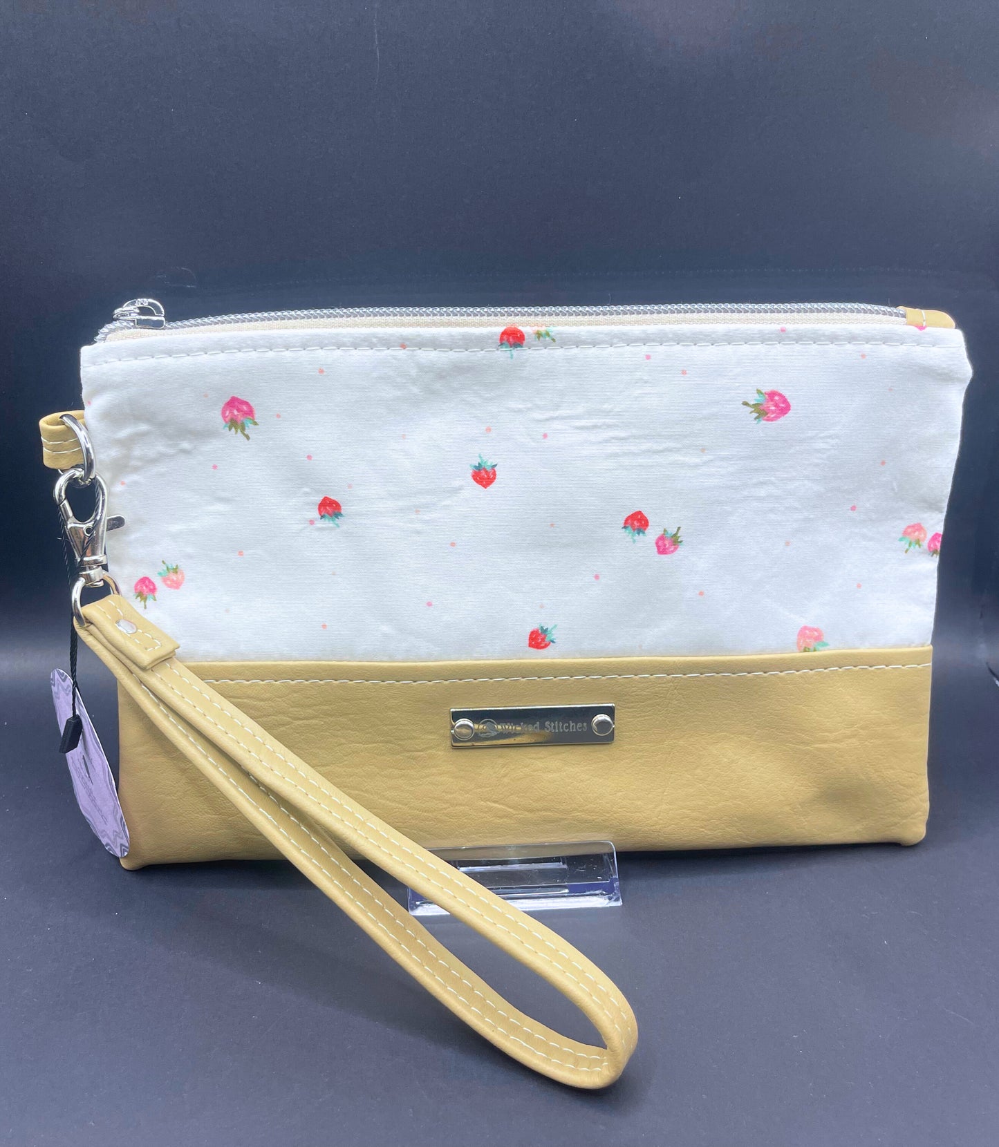 Artemis Wristlet- Strawberry Fields Forever