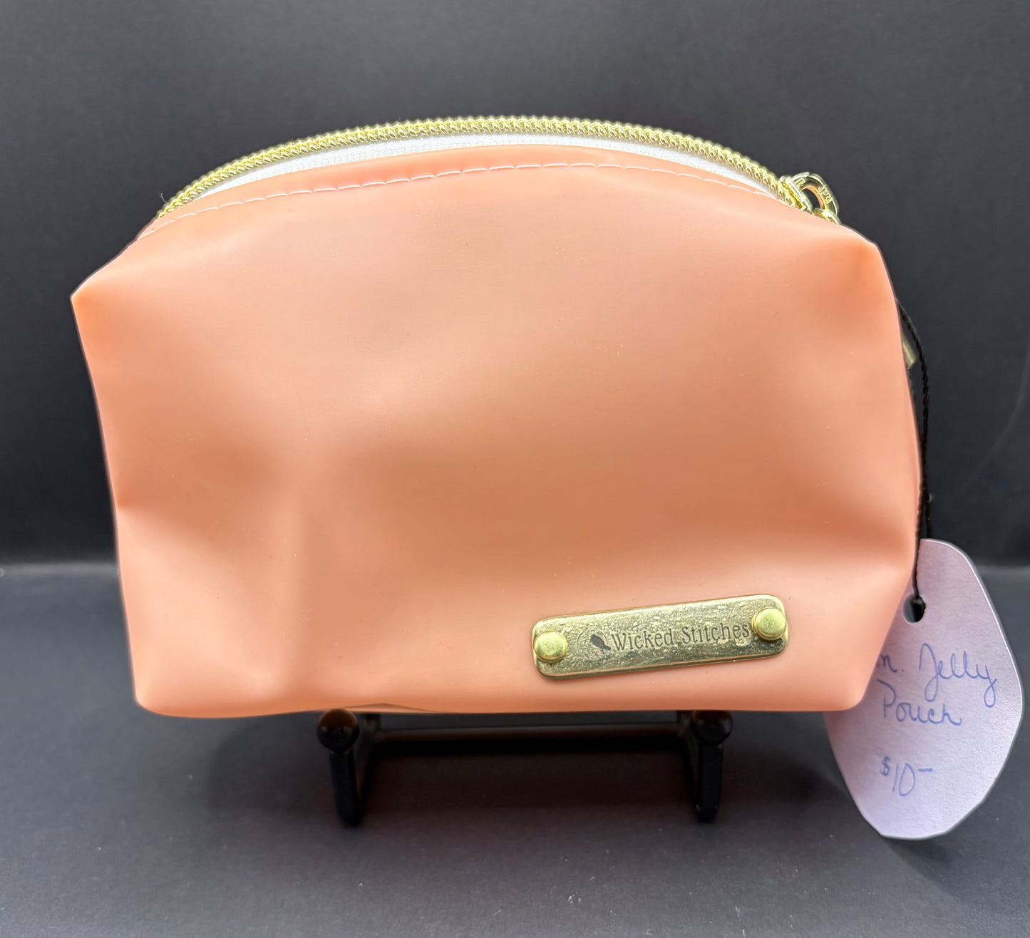 Jelly Pouch- Peach sm.