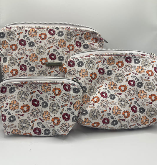 Set of 3 Zipper Pouches- As If!