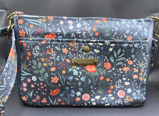Alanna Crossbody- Springtime Blues