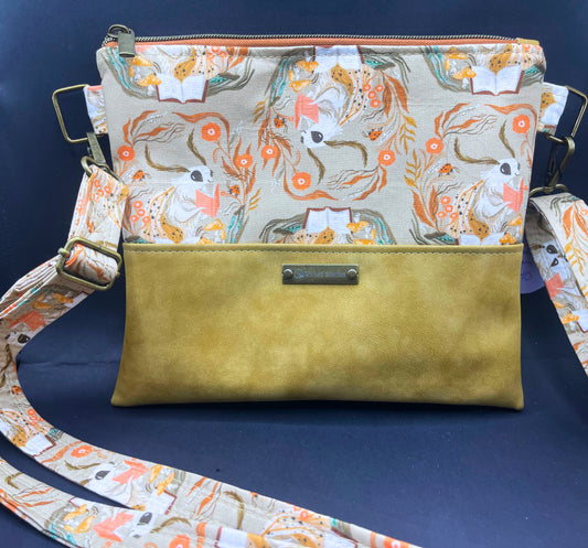 Alyssa Crossbody- Lunar Digest in Suede