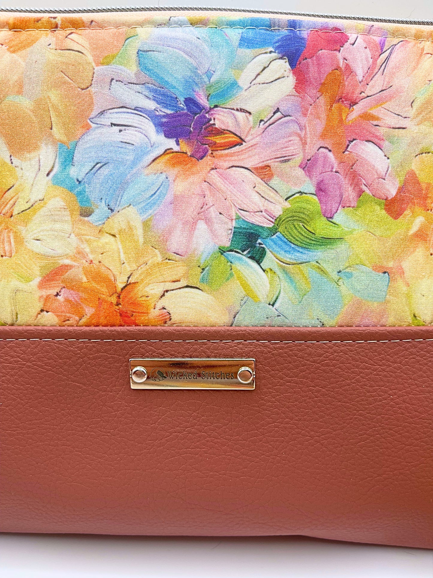 Alyssa Crossbody- Pastel Blooms