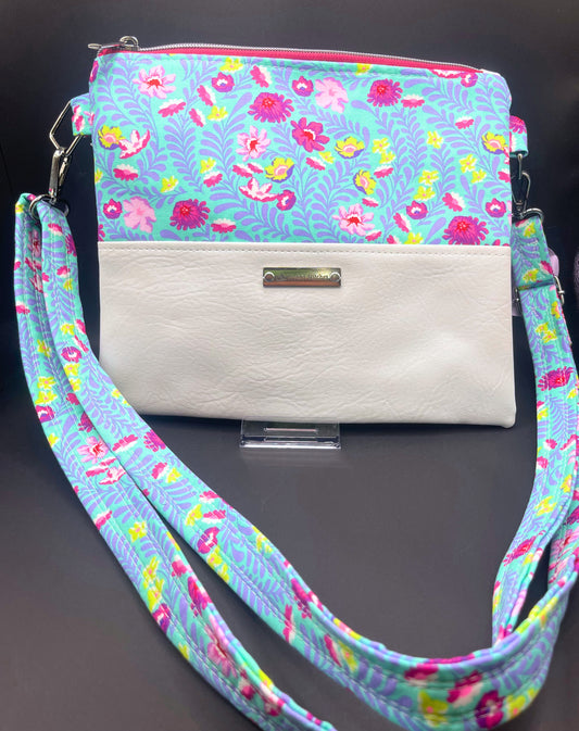 Alyssa Crossbody- Tropical Gardens