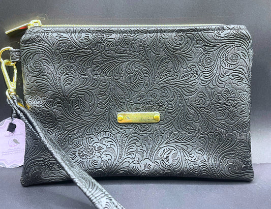 Artemis Wristlet- Night Petals