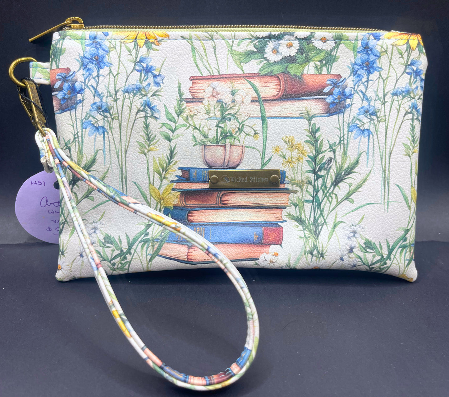 Artemis Wristlet- A Bibliophile's Dream