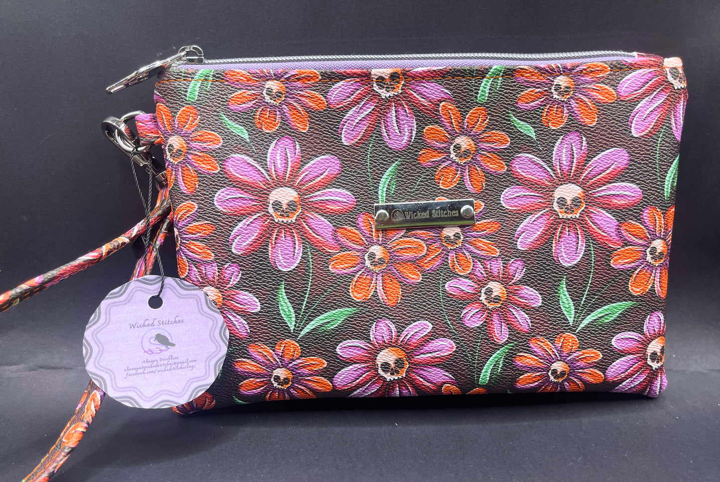 Artemis Wristlet- But What Brings Halloween Flowers?