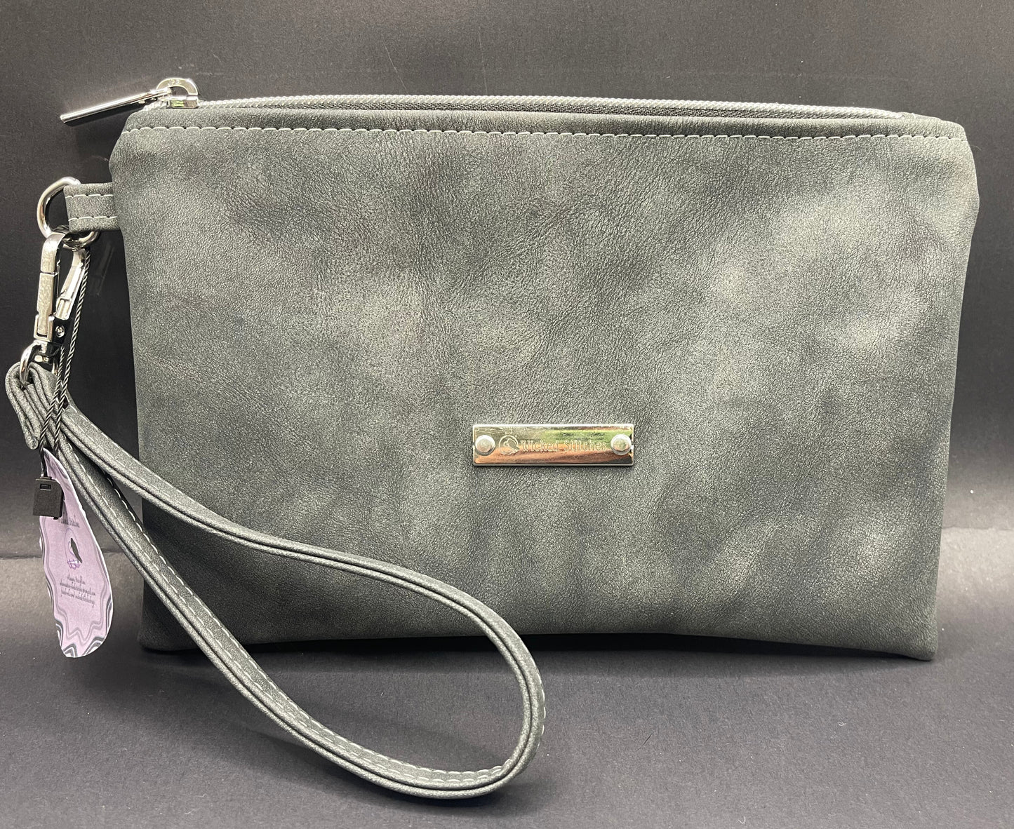Artemis Wristlet- Grey Skies
