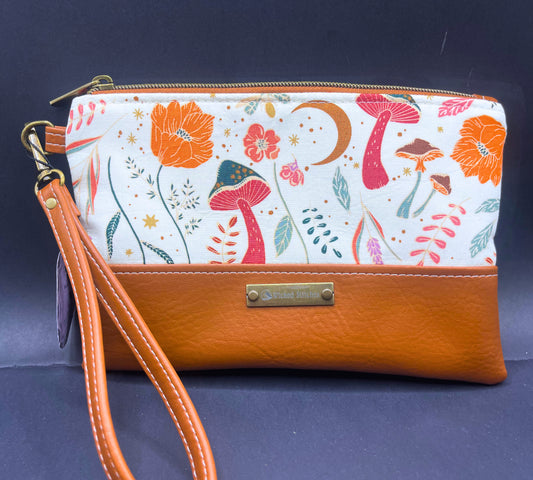 Artemis Wristlet- I Dream of Mushrooms