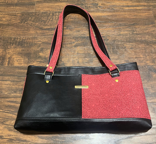 Athena Shoulder Bag- Hot Date