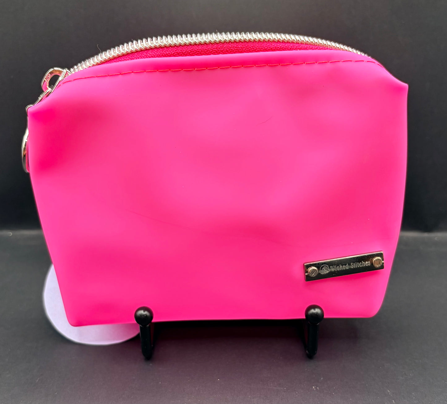 Jelly Pouch- Hot Pink Sm.